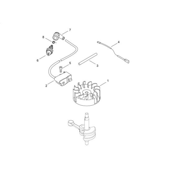 Magneto for ECHO HC-156 Hedgetrimmer