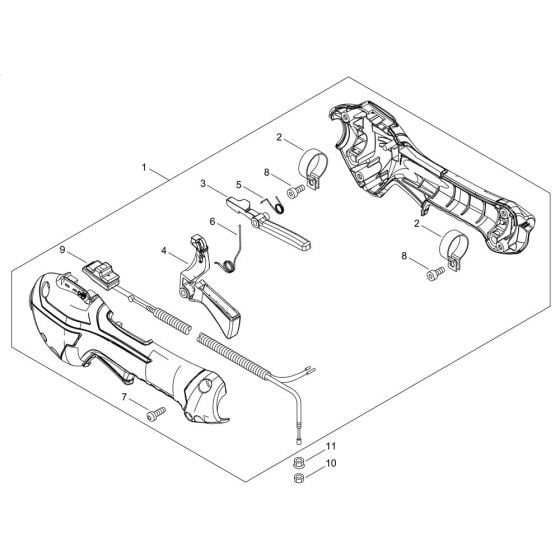 Throttle for ECHO HCA-2620ES-HD Hedgetrimmer