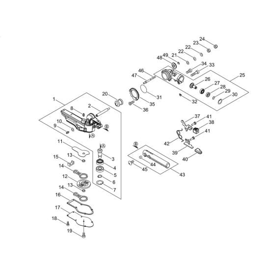 Gear Gase for ECHO HCA-265ES-LW Hedgetrimmer