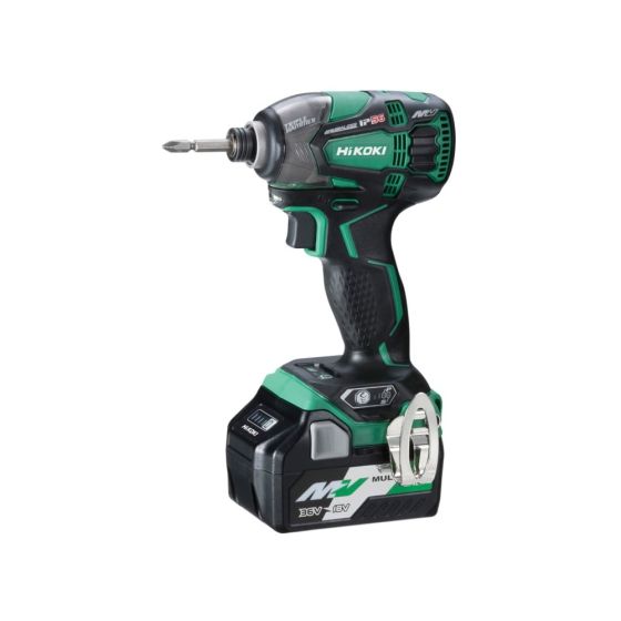 HiKOKI WH36DB/JRZ Brushless Impact Driver 18/36V 2 x 5.0/2.5Ah Li-ion