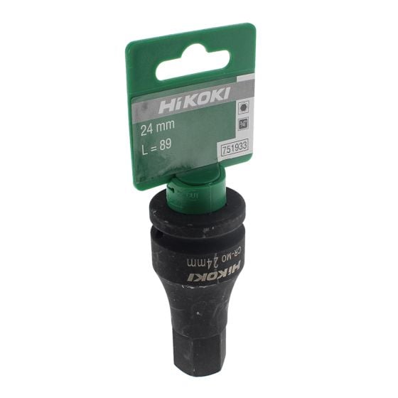 Hikoki Impact Socket 3/4", Size 24mm , 89mm Length - OEM No. 751933