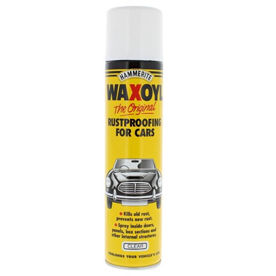 Waxoyl Clear Aerosol 400ml by Hammerite - 5092943