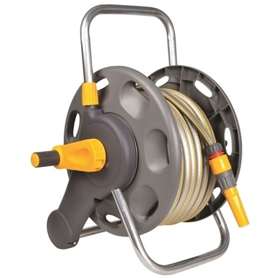 2431 45m Assembled Hose Reel & 25 Metres of 12.5mm Hose by Hozelock - 2431R0000