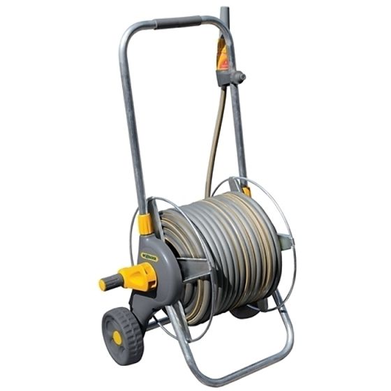 2436 60m Metal Pro Hose Cart & 30 Metres of 12.5mm Hose by Hozelock - 2436P0000