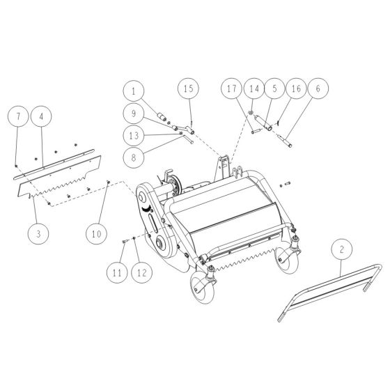 Rotary Cover Assembly for OREC HR531 (2021) Mower