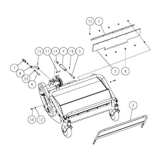 Rotary Cover Assembly for OREC HR662 (2021) Mower