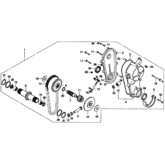 Transmission for Honda HRD535 - QME Lawn Mower