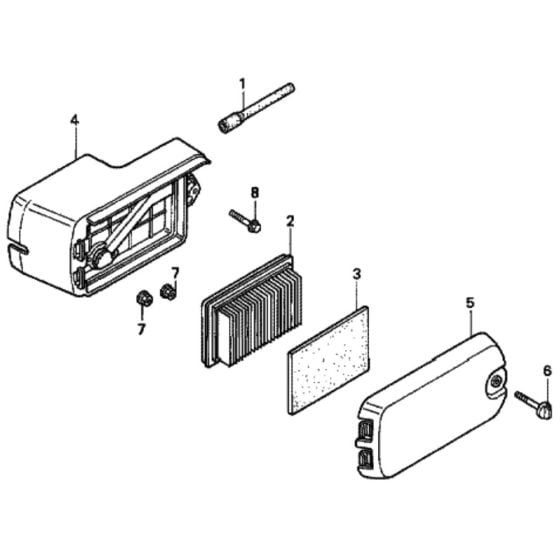 Air Cleaner for Honda HRD535 - SME Lawn Mower