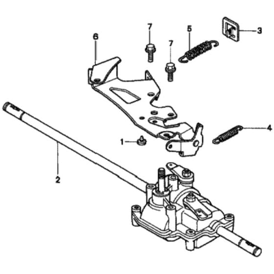 Transmission for Honda HRD536C - SXE Lawn Mower