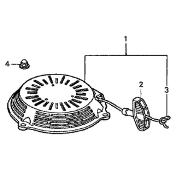 Recoil Starter for Honda HRG415C1 (IZY) - SDEE Lawn Mower