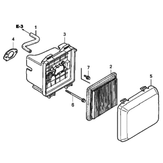 Air Cleaner for Honda HRG415C1 (IZY) - SDEE Lawn Mower