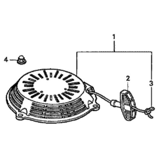 Recoil Starter for Honda HRG415C2 (IZY) - PDE Lawn Mower