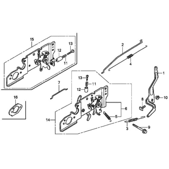 Control for Honda HRG415C2 (IZY) - PDEE Lawn Mower