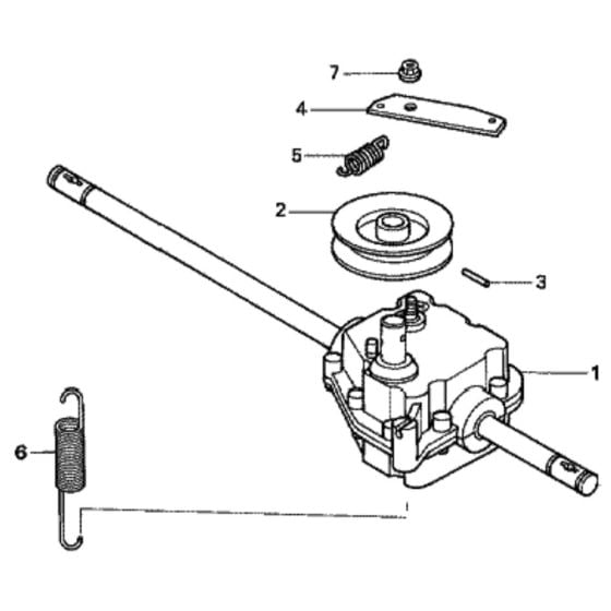 Transmission for Honda HRG415C2 (IZY) - SDE Lawn Mower