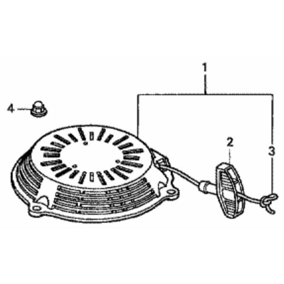 Recoil Starter for Honda HRG415C3 (IZY) - SDEE Lawn Mower