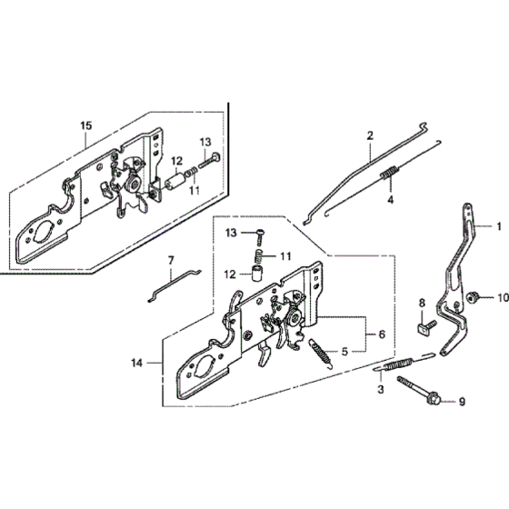 Speed Control Assembly for Honda HRG415 SD (IZY) Lawnmower