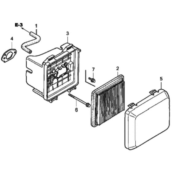 Air Cleaner for Honda HRG465C1 - SDE Lawn Mower