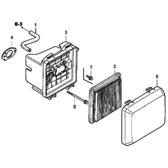 Air Cleaner for Honda HRG465C2 - PDEE Lawn Mower