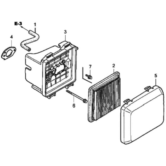 Air Cleaner for Honda HRG465C2 - SDEE Lawn Mower