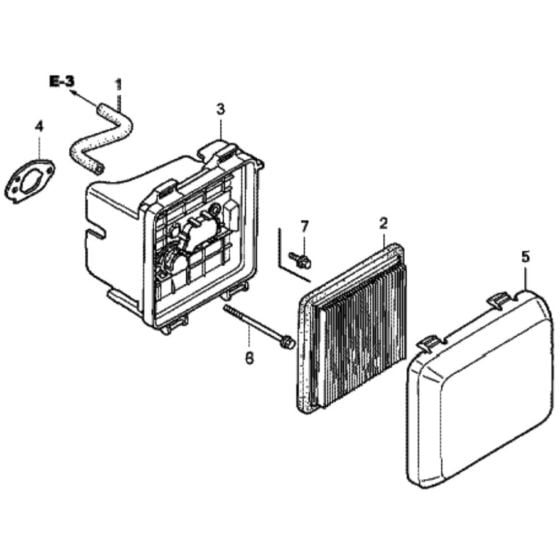 Air Cleaner for Honda HRG465C3 - SDEE Lawn Mower