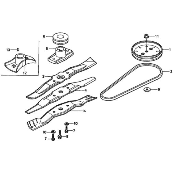 Driven Pulley for Honda HRG536C1 - SDE Lawnmower