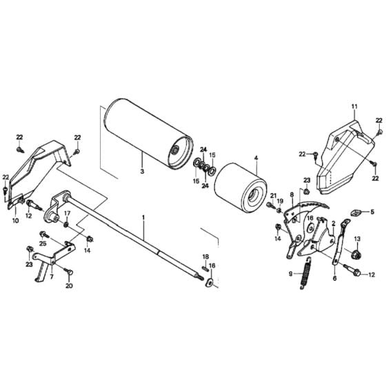 Rear Wheel for Honda HRH536K1 - QXE Lawn Mower