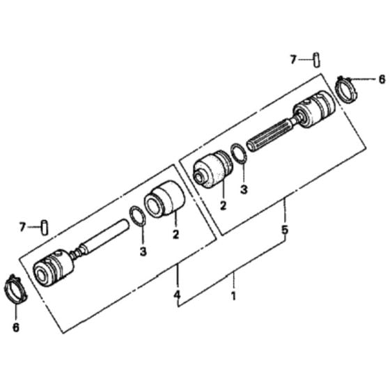 Joint for Honda HRH536K3 - HXE Lawn Mower