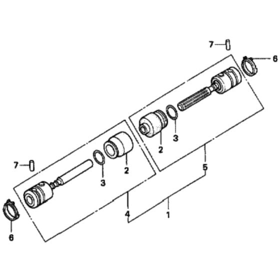 Joint for Honda HRH536K3 - QXE Lawn Mower