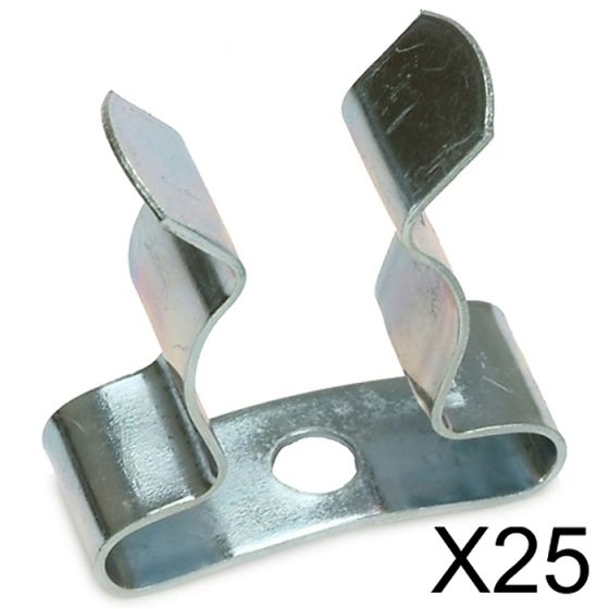 High Quality Zinc Tool Clips Packs of 25