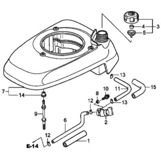 Fan Cover for Honda HRX426C - PXE Lawn Mower