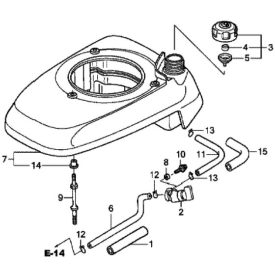 Fan Cover for Honda HRX426C - SDE Lawn Mower