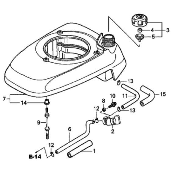 Fan Cover for Honda HRX476C1 - VKEE Lawn Mower