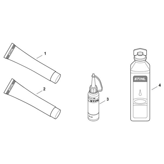 lubricants and greasesfor Stihl HS 56, HS 56 C Hedge Trimmer