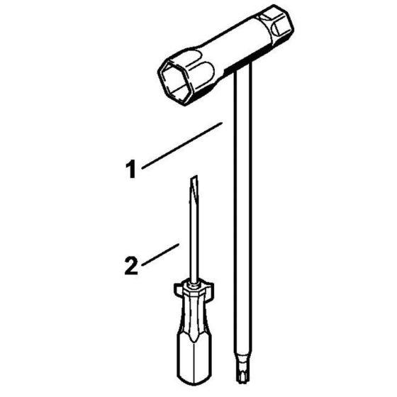 Handle, Toolsfor Stihl HS 80 Hedge Trimmer