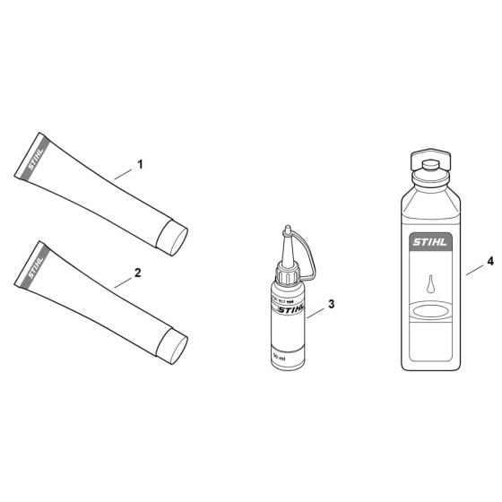 lubricants and greasesfor Stihl HS 80 Hedge Trimmer