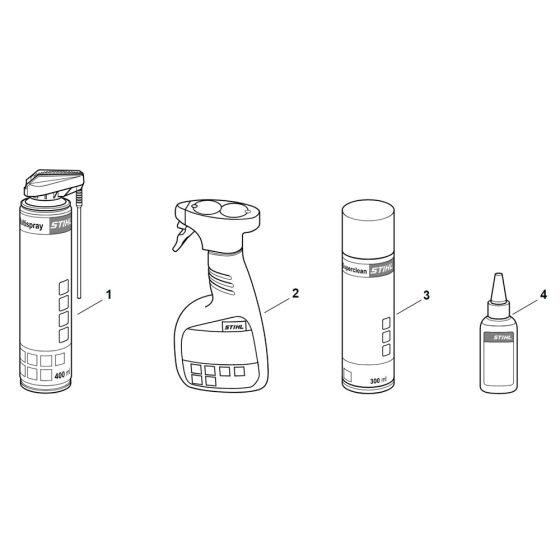 Cleaning products for Stihl HS 87 Hedge Trimmer