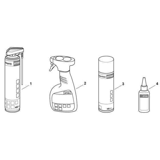 Cleaning products for Stihl HSA 50 Cordless Hedge Trimmer