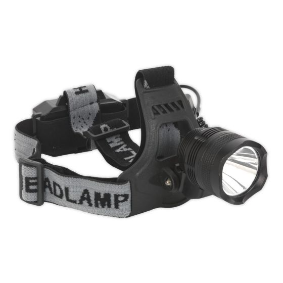 Head Torch 3W CREE LED Rechargeable Sealey Part No. HT105LED