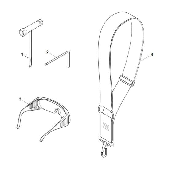 Tools, Extra for Stihl HTA 160 Pole Pruner