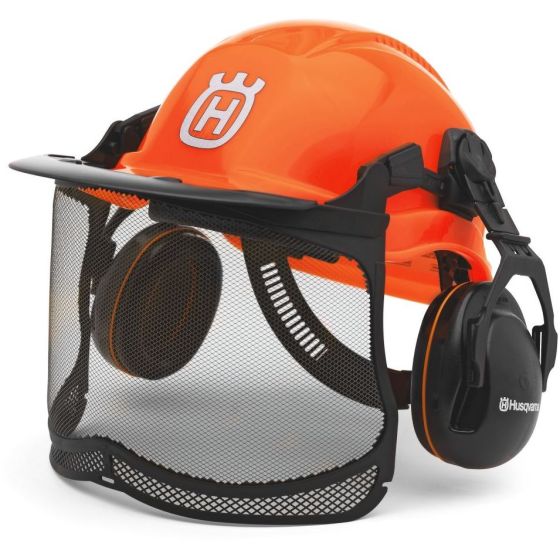 Husqvarna Functional Chainsaw Safety Helmet, Orange - 576 41 24-02