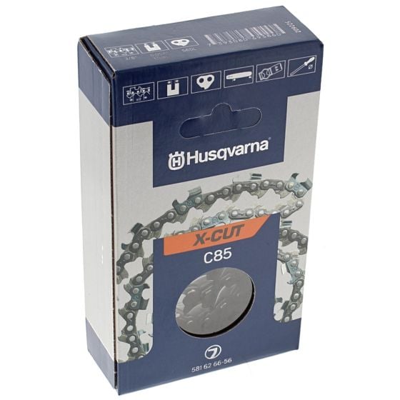 Husqvarna 18" X-CUT C85 Chisel 3/8" 1.5mm Chainsaw Chain - OEM No. 581 62 66 68