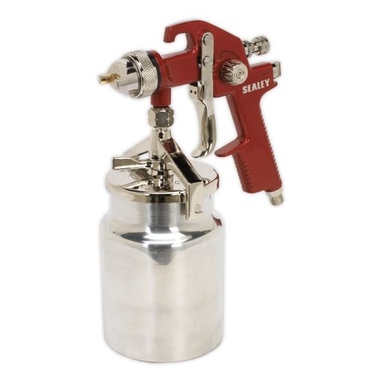 HVLP Suction Feed Spray Gun 1.7mm Set-Up Sealey Part No. HVLP740