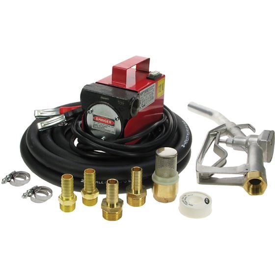 12volt Diesel Fuelling Pump, Hose & Gun Kit