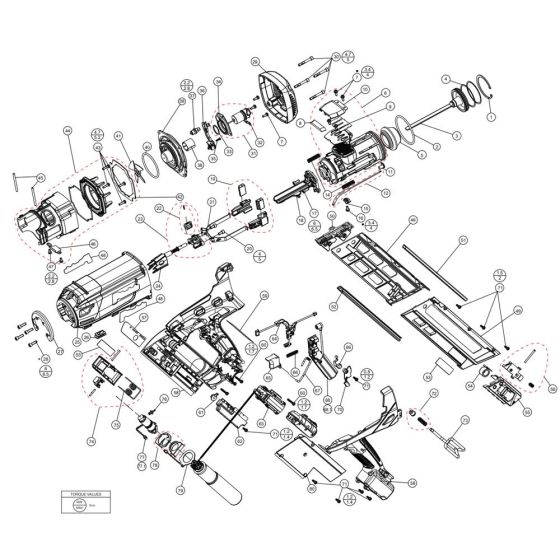 Complete Assembly for Paslode IM360Xi Nailer