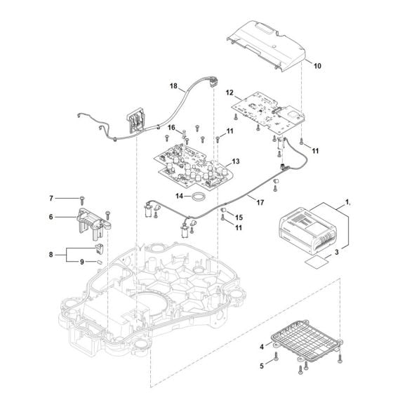 Electric Equipment for Stihl iMOW 5.0 Robotic Mower