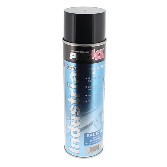 Proxl Industrial - Acrylic Topcoat Aerosol - Ral 5012 Light Blue (500ML)