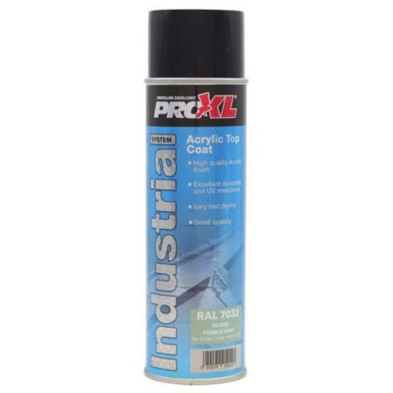 Proxl Industrial - Acrylic Topcoat Aerosol - Ral 7032 Pebble Grey (500ML)