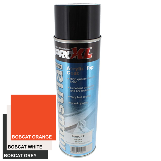 ProXL Industrial Acrylic Topcoat Aerosol - Bobcat Colours (500ML)