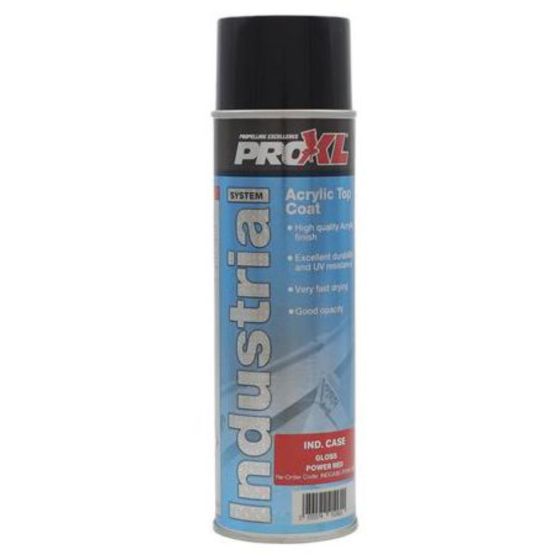 Proxl Industrial - Acrylic Topcoat Aerosol - Case Power Red (500ML)