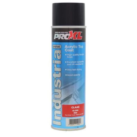 RAL 3100 Proxl Industrial - Acrylic Topcoat Aerosol - Claas Red (500ML)